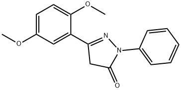 2,4-DIHYDRO-5-(2,5-DIMETHOXYPHENYL)-2-PHENYL-3H-PYRAZOL-3-ONE