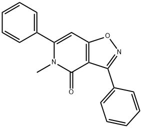 3,6-DIPHENYL-5-METHYLISOXAZOLO(4,5-C)-PYRIDIN-4(5H)-ONE