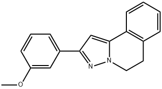 5,6-Dihydro-2-(3-methoxyphenyl)pyrazolo[5,1-a]isoquinoline