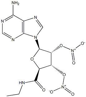 2',3'-di-O-nitro-(5'-N-ethylcarboxamido)adenosine