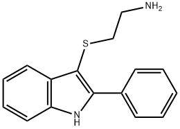 2-(2-PHENYL-1H-INDOL-3-YLSULFANYL)-ETHYLAMINE