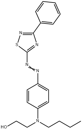 2-[butyl[4-[(3-phenyl-1,2,4-thiadiazol-5-yl)azo]phenyl]amino]ethanol