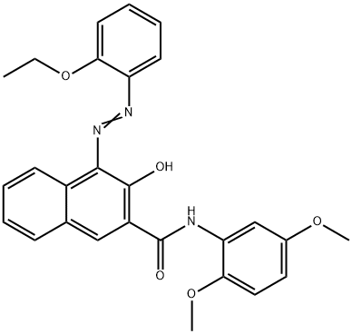 N-(2,5-Dimethoxyphenyl)-4-[(2-ethoxyphenyl)azo]-3-hydroxy-2-naphthalenecarboxamide