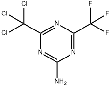 4-(trichloroMethyl)-6-(trifluoroMethyl)-1,3,5-triazin-2-aMine