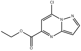 ETHYL 7-CHLOROPYRAZOLO[1,5-A]PYRIMIDINE-5-CARBOXYLATE