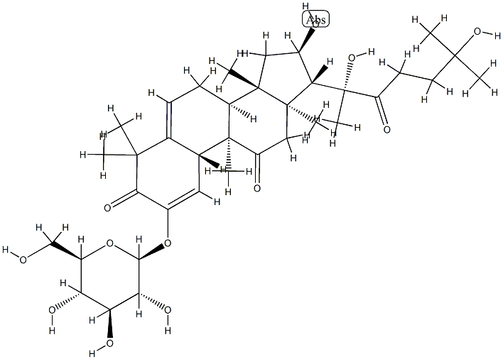 (10α)-2-(β-D-Glucopyranosyloxy)-9β-methyl-16α,20,25-trihydroxy-19-norlanosta-1,5-diene-3,11,22-trione