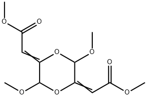 2,2'-(3,6-Dimethoxy-1,4-dioxane-2,5-diylidene)diacetic acid dimethyl ester