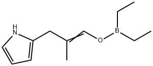 Diethyl[2-methyl-3-(1H-pyrrol-2-yl)-1-propenyloxy]borane