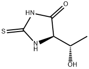 4-Imidazolidinone, 5-(1-hydroxyethyl)-2-thioxo-, [R-(R*,S*)]- (9CI)