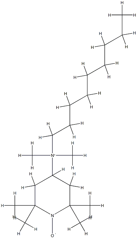 4-(N,N-dimethyl-N-nonyl)ammonium-2,2,6,6-tetramethylpiperidine-1-oxyl