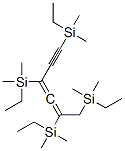 (2,3-Hexadien-5-yne-1,2,4,6-tetryl)tetrakis(dimethylethylsilane)