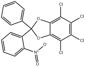 4,5,6,7-Tetrachloro-2-(2-nitrophenyl)-2-phenyl-1,3-benzodioxole