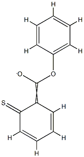 1-Phenyloxycarbonyl-2-benzenethiol anion