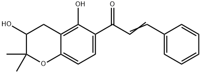 1-(3,4-Dihydro-3,5-dihydroxy-2,2-dimethyl-2H-1-benzopyran-6-yl)-3-phenyl-2-propen-1-one