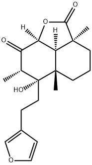 (2aS,8aα,8bα)-6-[2-(3-Furyl)ethyl]decahydro-6α-hydroxy-2aα,5aβ,7α-trimethyl-2H-naphtho[1,8-bc]furan-2,8-dione
