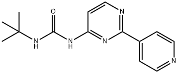 N-(tert-Butyl)-N'-[2-(4-pyridinyl)-4-pyrimidinyl]urea