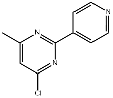 4-CHLORO-2-(4-PYRIDYL)-6-METHYL PYRIMIDINE