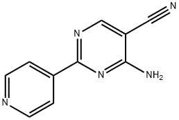 4-AMINO-2-(4-PYRIDYL)PYRIMIDINE-5-CARBONITRILE