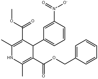 1,4-Dihydro-2,6-dimethyl-4-(3-nitrophenyl)-3,5-pyridinedicarboxylic acid 3-methyl 5-benzyl ester