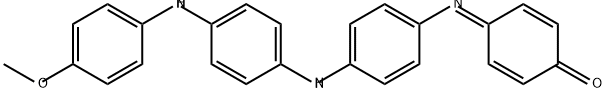 4-[[4-[[4-[(4-Methoxyphenyl)amino]phenyl]amino]phenyl]imino]-2,5-cyclohexadien-1-one