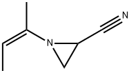 2-Aziridinecarbonitrile,1-(1-methyl-1-propenyl)-,(Z)-(9CI)