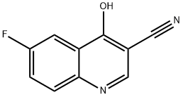 3-Quinolinecarbonitrile, 6-fluoro-4-hydroxy-