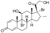 9,17-dibromo-11beta,21-dihydroxy-16alpha-methylpregna-1,4-diene-3,20-dione