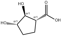 Cyclopentanecarboxylic acid, 2,3-dihydroxy-, (1alpha,2beta,3alpha)- (9CI)
