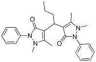 4-[1-(1,5-dimethyl-3-oxo-2-phenyl-pyrazol-4-yl)butyl]-1,5-dimethyl-2-phenyl-pyrazol-3-one