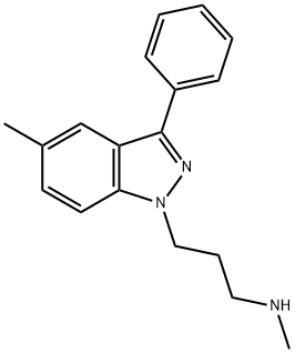 1-(3-(methylamino)-propyl)-5-methyl-3-phenyl-1H-indazole