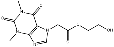 2-hydroxyethyl 1,2,3,6-tetrahydro-1,3-dimethyl-2,6-dioxo-7H-purine-7-acetate