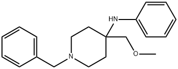 1-苄基-4-(甲氧基甲基)-N-苯基哌啶-4-胺