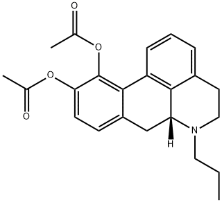 Diacetic acid 5,6,6a,7-tetrahydro-6-propyl-4H-dibenzo[de,g]quinoline-10,11-diyl ester