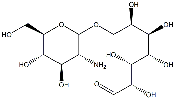 7-O-(2-amino-2-deoxyglucopyranosyl)heptose