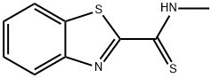 2-Benzothiazolecarbothioamide,N-methyl-(9CI)