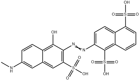 2-[[1-hydroxy-6-(methylamino)-3-sulpho-2-naphthyl]azo]naphthalene-1,5-disulphonic acid