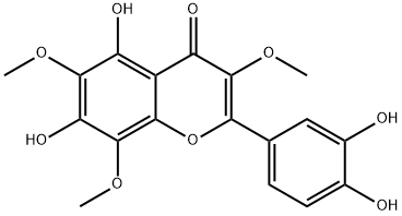 2-(3,4-Dihydroxyphenyl)-5,7-dihydroxy-3,6,8-trimethoxy-4H-1-benzopyran-4-one