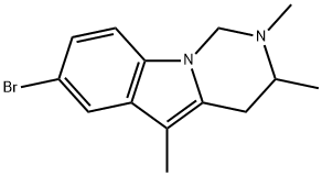 1,2,3,4-Tetrahydro-7-bromo-2,3,5-trimethylpyrimido[1,6-a]indole
