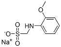 sodium [(2-methoxyphenyl)amino]methanesulphonate