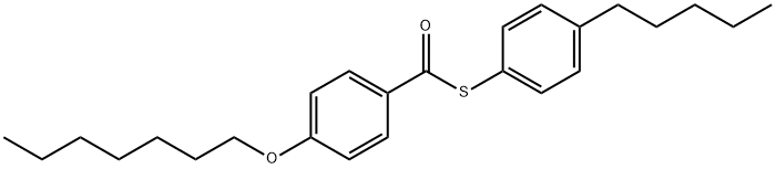 4-(Heptyloxy)thiobenzoic acid S-(4-pentylphenyl) ester
