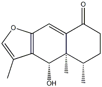 (4S)-4a,5,6,7-Tetrahydro-4β-hydroxy-3,4aβ,5β-trimethylnaphtho[2,3-b]furan-8(4H)-one
