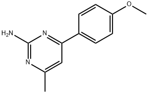 4-(4-METHOXYPHENYL)-6-METHYLPYRIMIDIN-2-AMINE