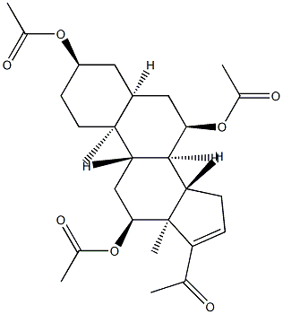 3α,7α,12α-Tris(acetyloxy)-5β-pregn-16-en-20-one