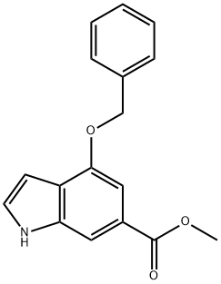 4-(苄氧基)-1H-吲哚-6-甲酸甲酯