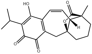 (3S)-3aβ,10-Dihydro-6-hydroxy-3-methyl-7-isopropyl-3β,10aβ-propano-10aH-benzo[5,6]cyclohepta[1,2-b]furan-2,8,9(3H)-trione