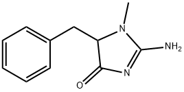 2-Amino-1,5-dihydro-1-methyl-5-benzyl-4H-imidazol-4-one
