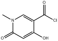 3-Pyridinecarbonyl chloride, 1,6-dihydro-4-hydroxy-1-methyl-6-oxo- (9CI)