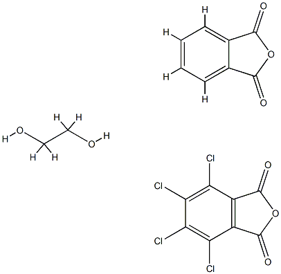 1,3-Isobenzofurandione, 4,5,6,7-tetrachloro-, polymer with 1,2-ethanediol and 1,3-isobenzofurandione
