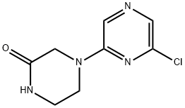 4-(6-氯吡嗪-2-基)哌嗪-2-酮