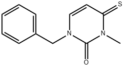 2(1H)-Pyrimidinone,  3,4-dihydro-3-methyl-1-(phenylmethyl)-4-thioxo-